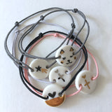Simply Lovely Cat-porcelain bracelet .. bracelets Chat en porcelaine Simply Lovely