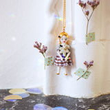 Goldilocks and the three bears necklace  .. Collier Boucle d'or et les trois ours