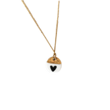 Cat-Tiny porcelaine Simply Lovely necklace .. Chat-collier Simply Lovely en porcelaine